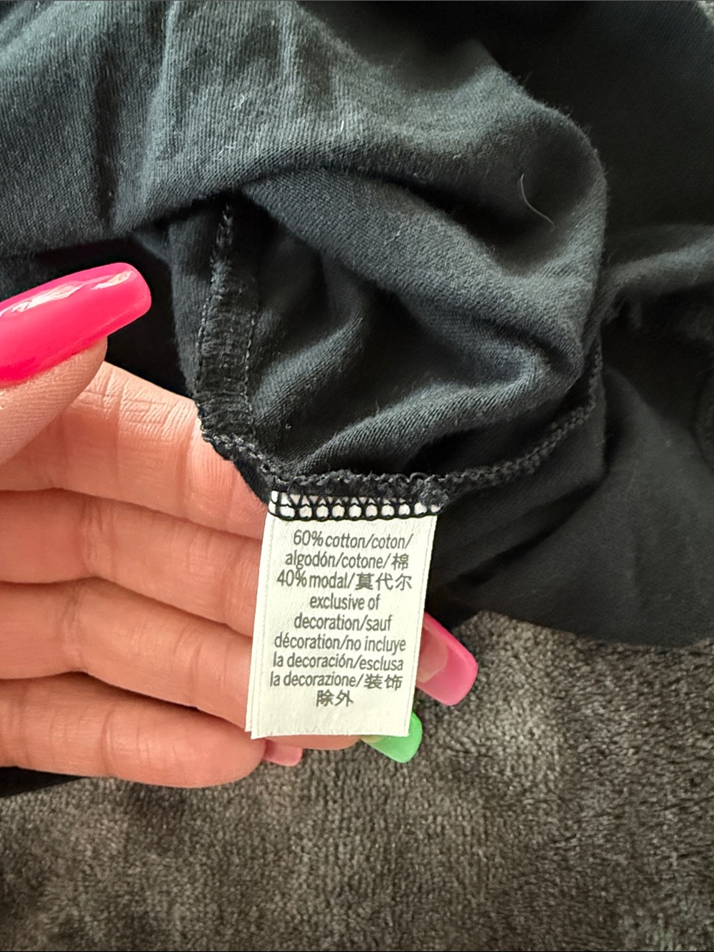Victoria's Secret Black Tank Top with Gold 'Dream' Script - Picture 3 of 4